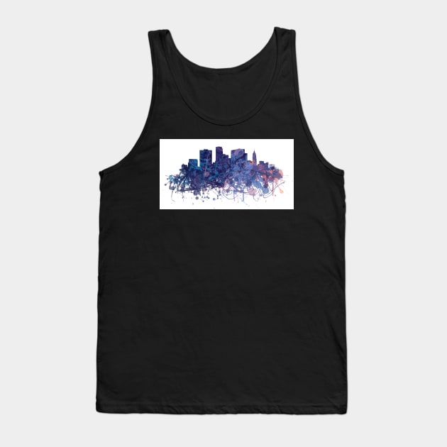 Painted Skylines: New York City Tank Top by DigitalShards